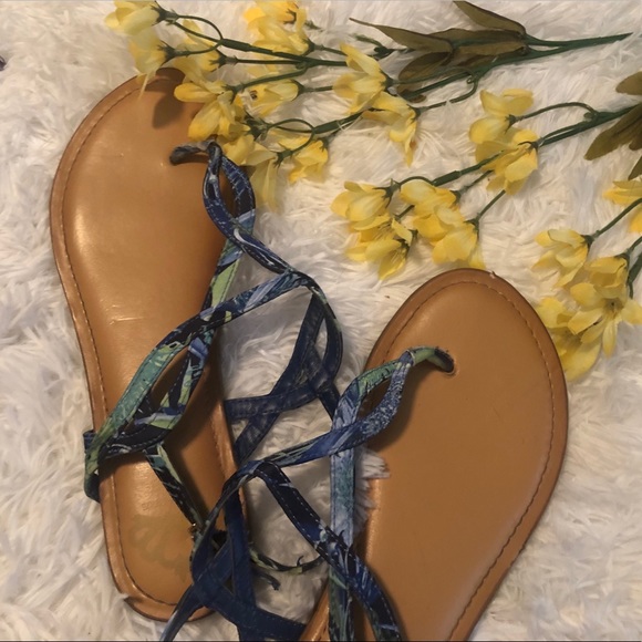 Fergalicious Printed Sandals - Picture 2 of 3